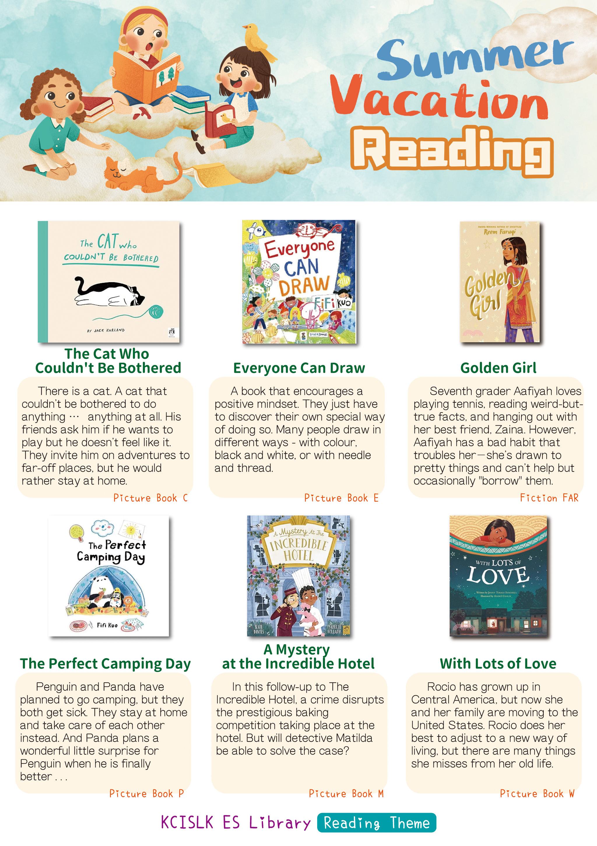 03 Summer Vacation Reading